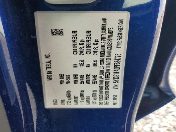 2023 TESLA MODEL 3