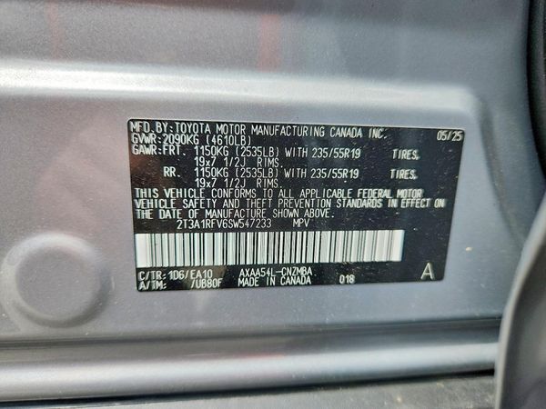 2025 TOYOTA RAV4