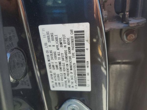 2012 ACURA TSX