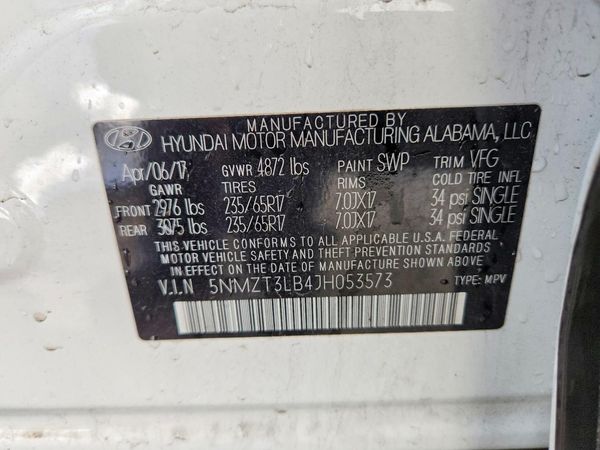 2018 HYUNDAI SANTA FE SPORT Sport Base