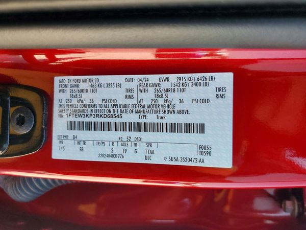 2024 FORD F150