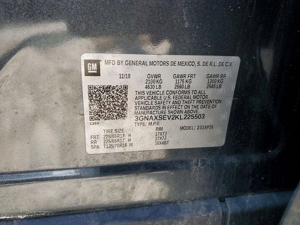 2019 CHEVROLET EQUINOX LS