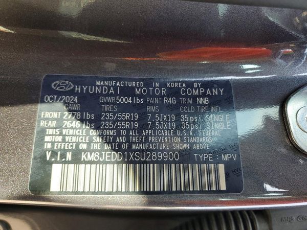 2025 HYUNDAI TUCSON Limited