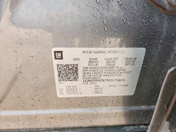 2021 CHEVROLET TRAVERSE LS