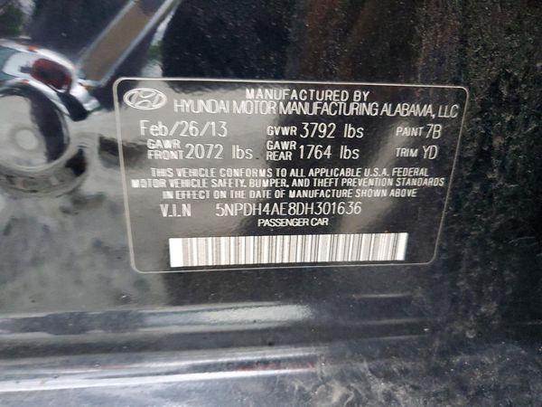 2013 HYUNDAI ELANTRA