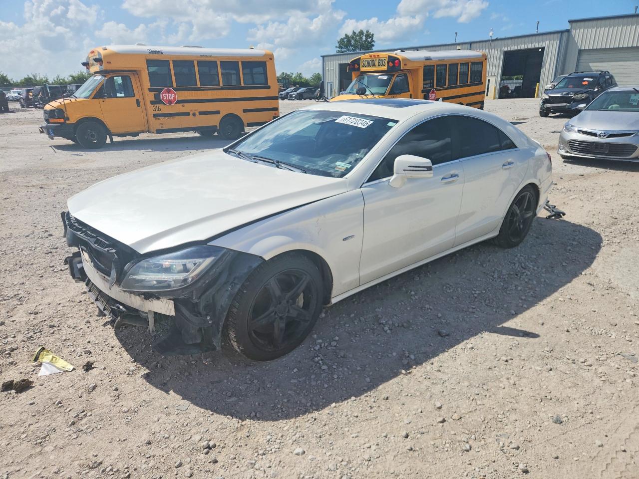 2012 MERCEDES-BENZ CLS CLS550 4-MATIC