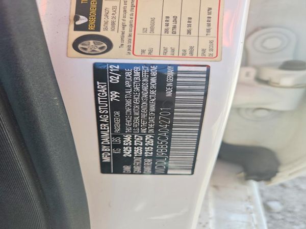 2012 MERCEDES-BENZ CLS CLS550 4-MATIC