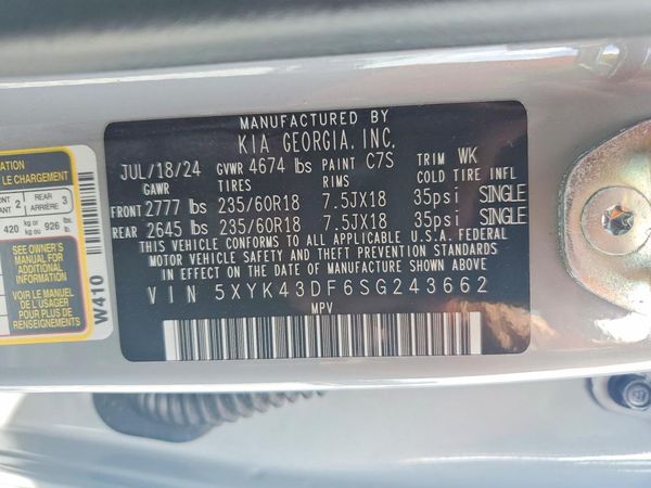 2025 KIA SPORTAGE SX
