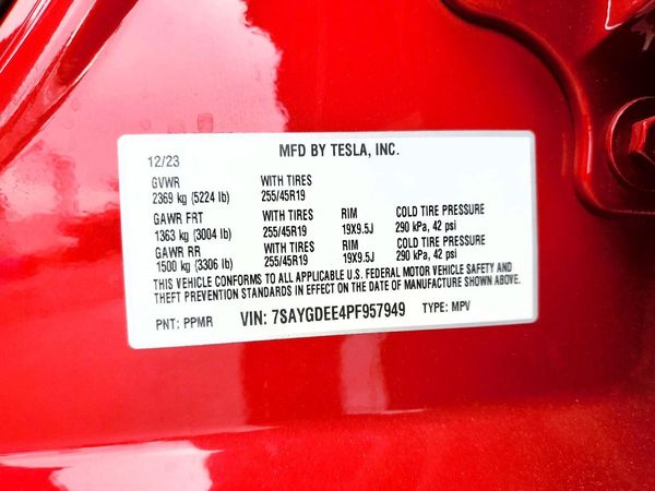2023 TESLA MODEL Y
