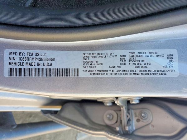 2025 RAM 1500 Big Horn/Lonestar