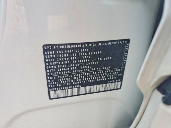 2021 VOLKSWAGEN TIGUAN