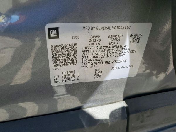 2021 CADILLAC ESCALADE Sport
