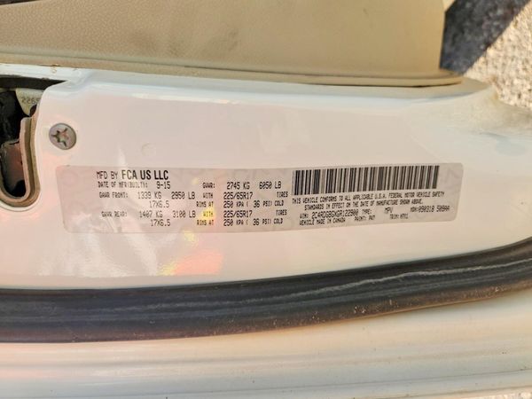 2016 DODGE GRAND CARAVAN SE