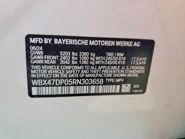 2024 BMW X3 sDrive30i SA