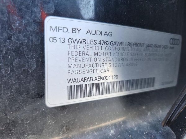 2014 AUDI A4 Premium