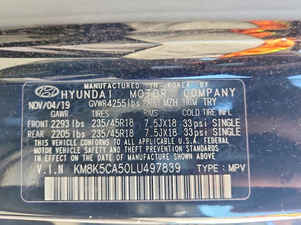 2020 HYUNDAI KONA Ultimate