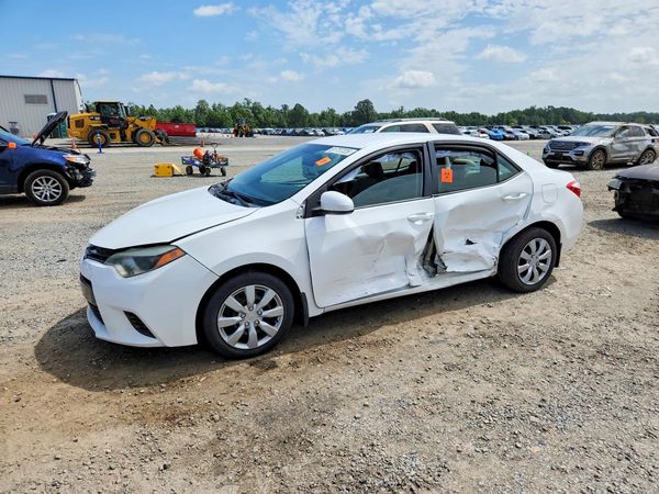 2016 TOYOTA COROLLA