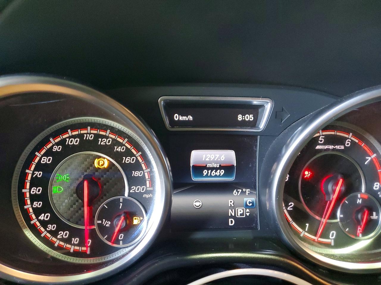 2017 MERCEDES-BENZ GLE COUPE GLE63 S AMG