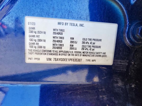 2023 TESLA MODEL Y