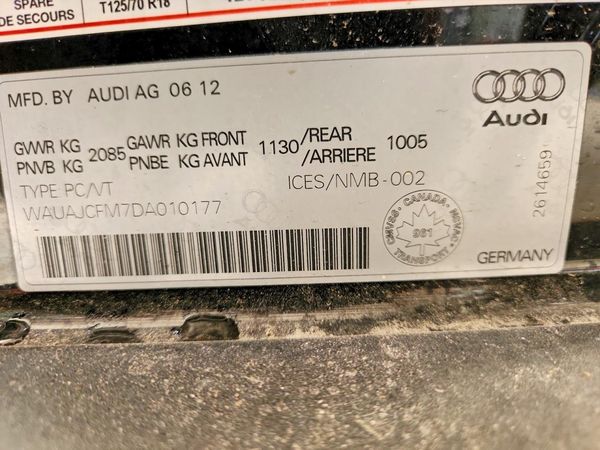 2013 AUDI A3 Progressiv