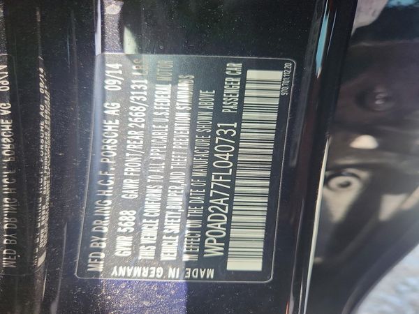 2015 PORSCHE PANAMERA S E-Hybrid