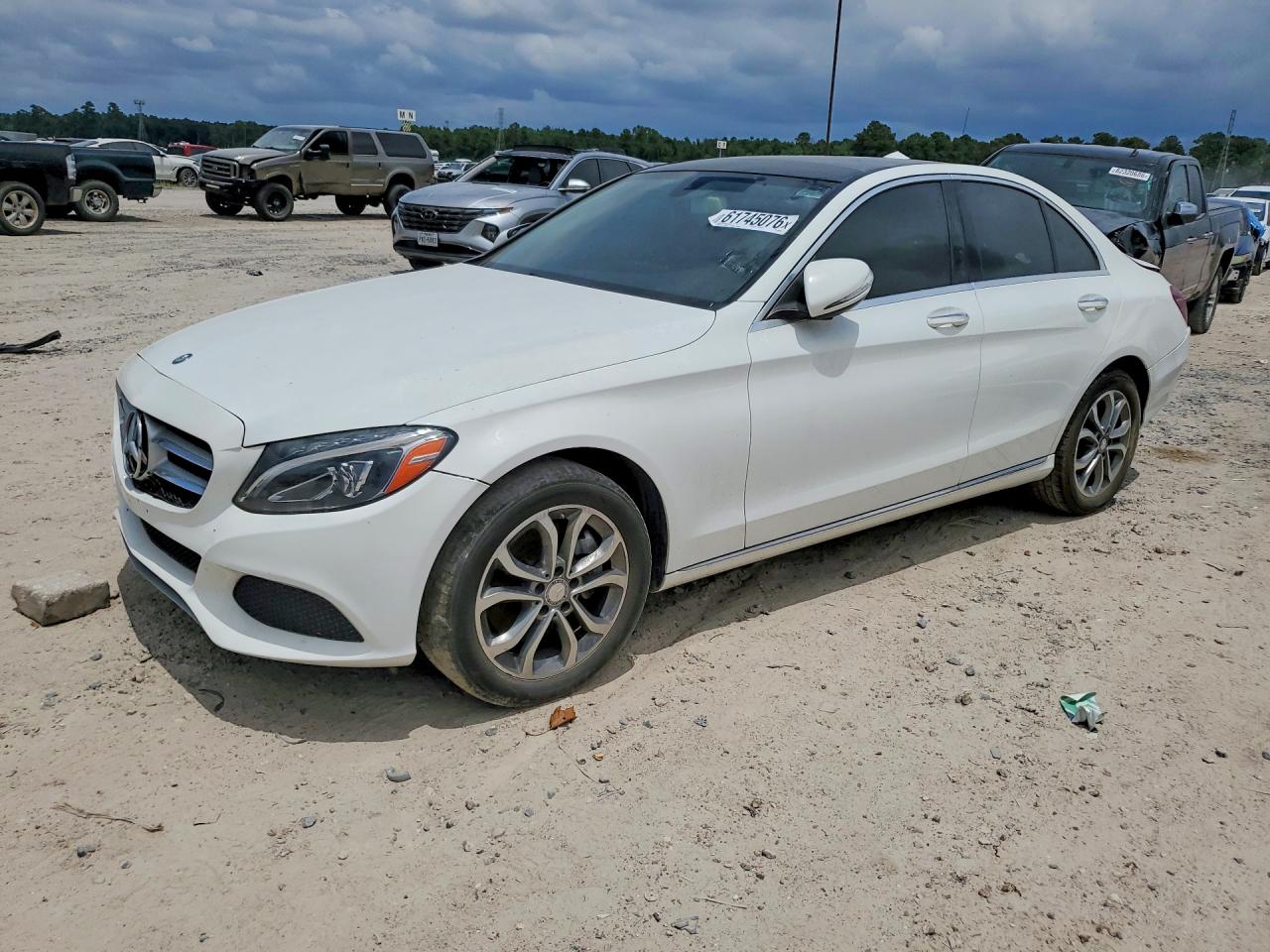 2015 MERCEDES-BENZ C 4-MATIC