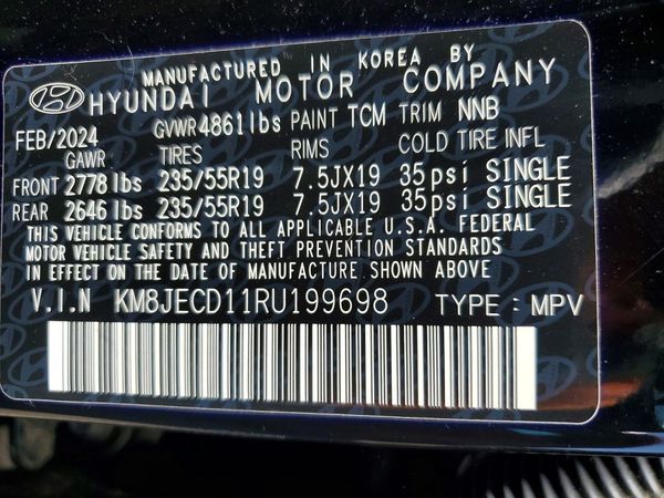2024 HYUNDAI TUCSON Limited