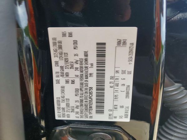 2018 FORD F150