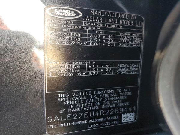 2024 LAND ROVER DEFENDER 110 X-Dynamic SE