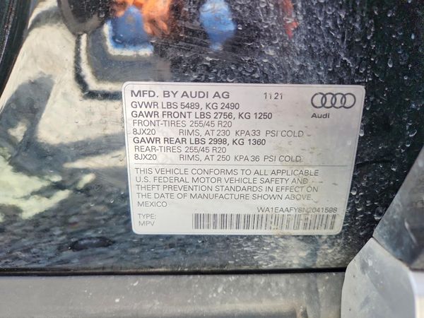 2022 AUDI Q5