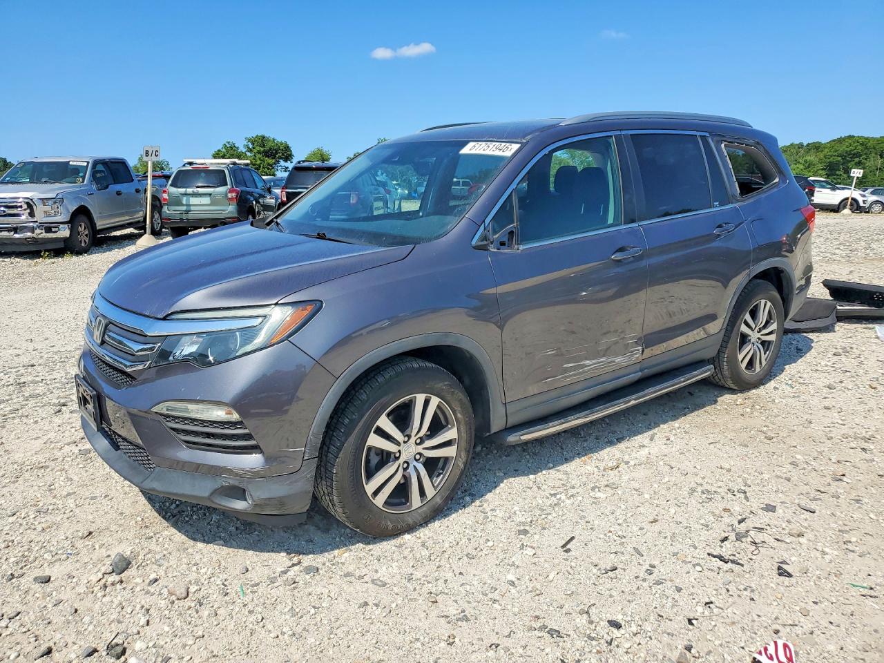 2016 HONDA PILOT EXL SENSING