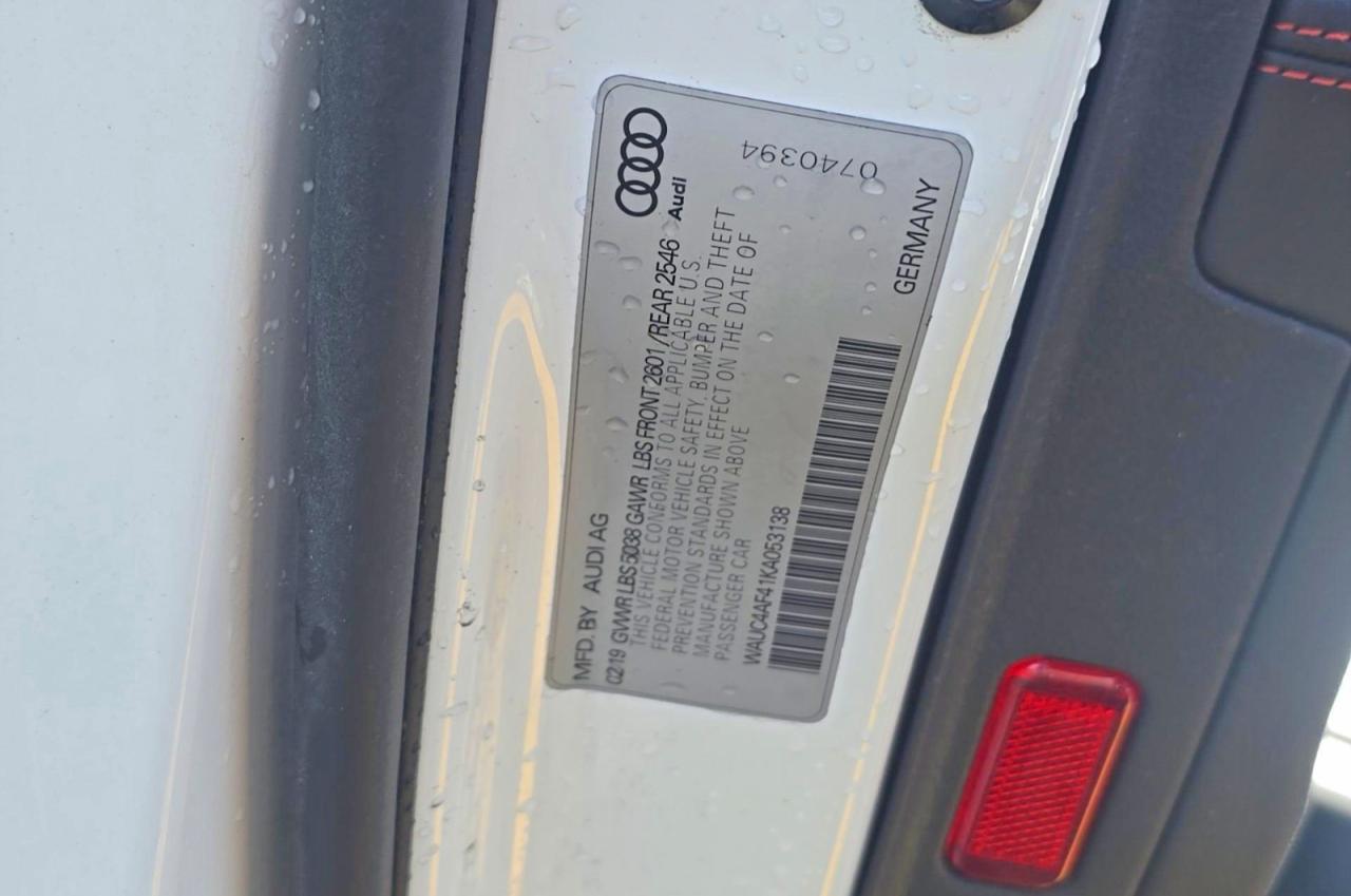 2019 AUDI S4 quattro Prestige
