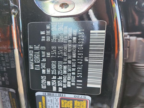 2026 KIA SORENTO