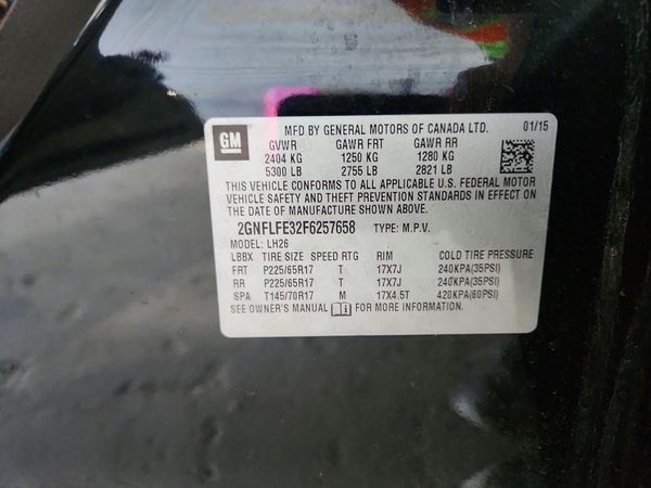 2015 CHEVROLET EQUINOX 1LT