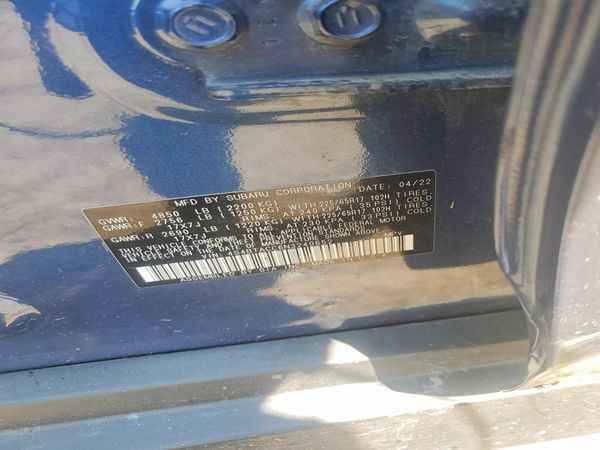 2022 SUBARU OUTBACK Premium