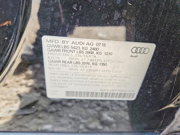 2016 AUDI Q5 quattro Premium Plus