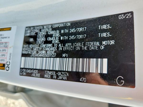 2025 TOYOTA 4RUNNER