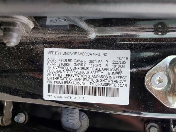 2019 ACURA TLX SH-AWD ADV19 V6
