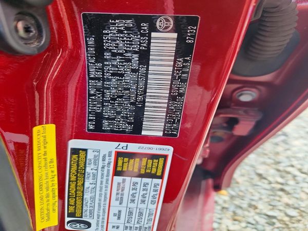2017 TOYOTA CAMRY XLE/XSE