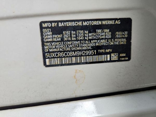 2021 BMW X5 xDrive40i