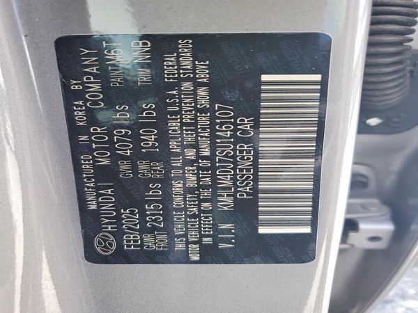 2025 HYUNDAI ELANTRA Blue, SEL Sport