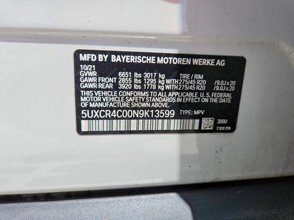 2022 BMW X5 sDrive40i