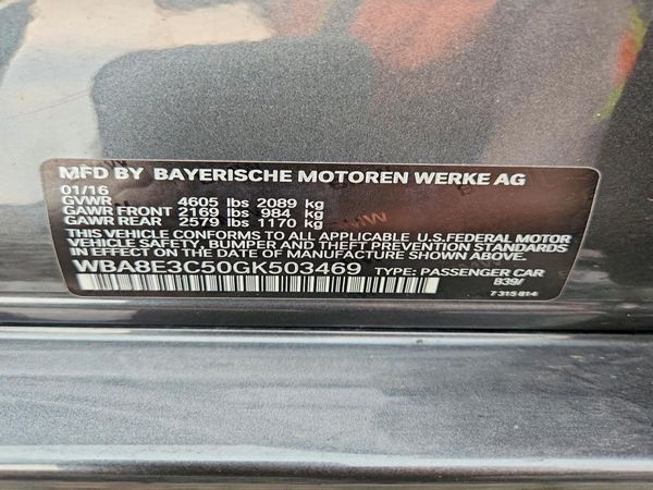 2016 BMW 328 xDrive SA