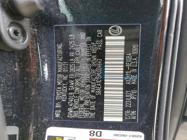 2021 LEXUS ES 300h Luxury