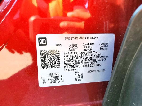 2024 CHEVROLET TRAILBLAZER LT