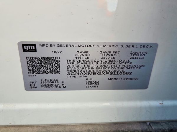2023 CHEVROLET EQUINOX