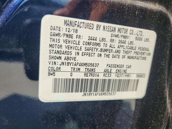 2019 INFINITI Q70