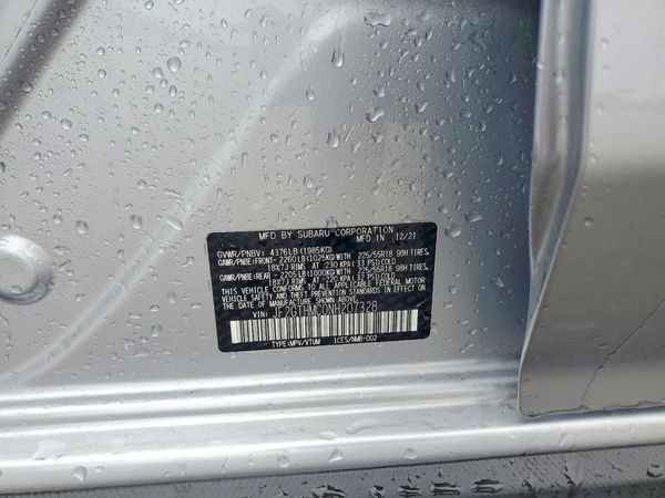 2022 SUBARU CROSSTREK Limited