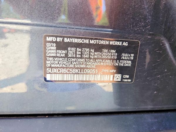 2019 BMW X5