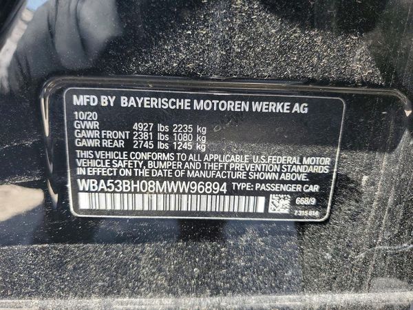 2021 BMW 530